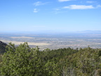 Sierra Vista from high up in Carr Canyon